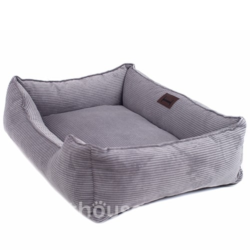 Harley and Cho М'який лежак з бортами Grey Velvet