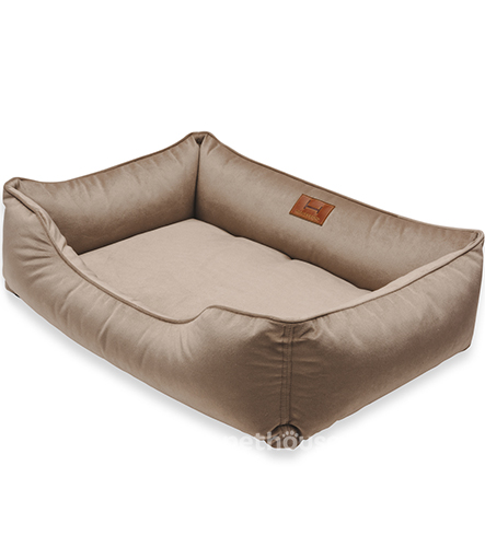 Harley and Cho М'який лежак з бортами Velour Beige