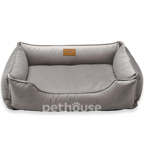 Harley and Cho М'який лежак з бортами Velour Grey