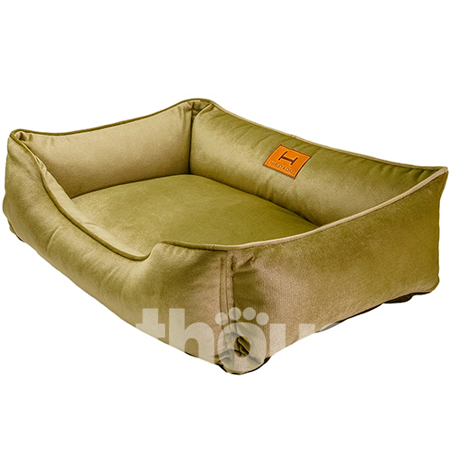 Harley and Cho М'який лежак з бортами Velour Olive