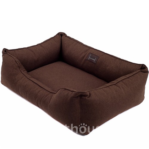 Harley and Cho М'який лежак з бортами Brown