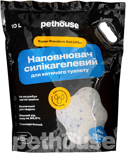 Pethouse Силікагелевий наповнювач для котячого туалету