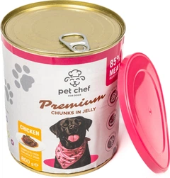 Pet Chef Вологий корм (шматочки в желе) для дорослих собак