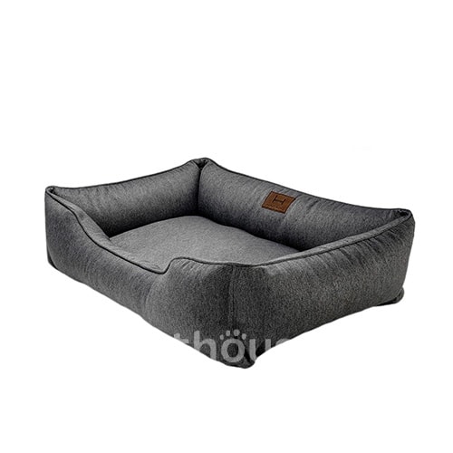 Harley and Cho М'який лежак з бортами Grey