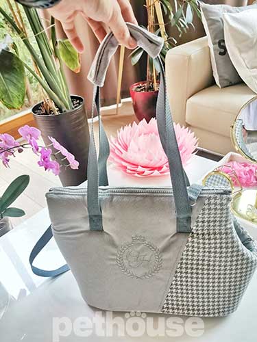 Chloe's Home Berlin Gray Сумка-переноска для собак і котів
