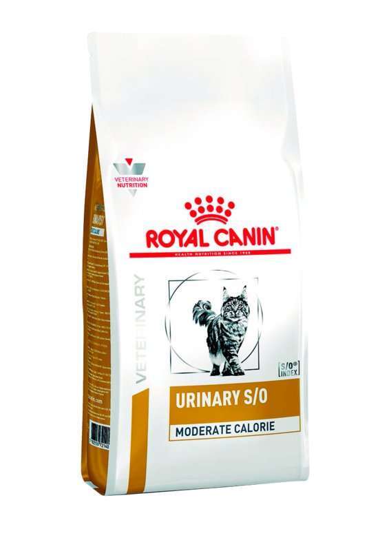 Royal Canin (Роял Канін) Urinary S/O Moderate calorie - Ветеринарна дієта для стерилізованих котів при захворюваннях нижніх сечовивідних шляхів