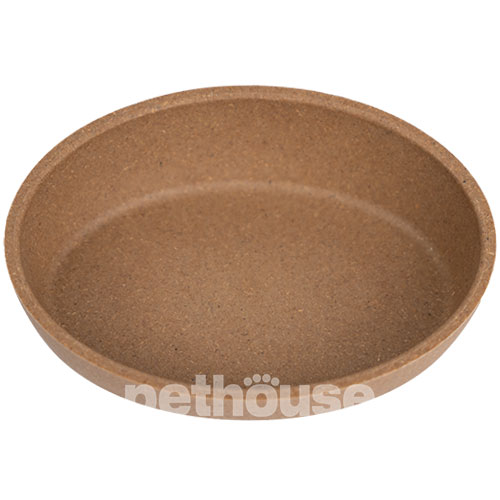 Pethouse Полімерна Миска Bamboo Slice для котів і собак, коричнева