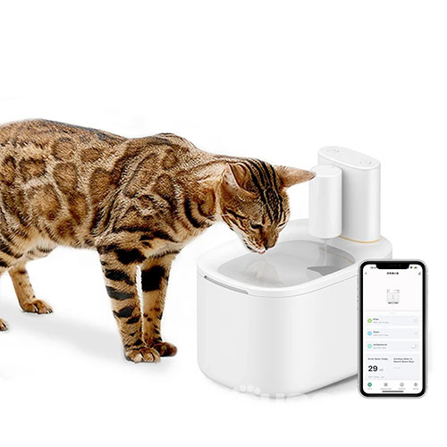 Tikpaws Фонтан-поїлка Smart Water Fountain WF117 Wi-Fi White