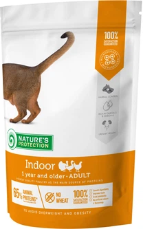 Nature's Protection Корм з куркою для дорослих котів