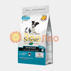 Schesir Dog Small Adult Fish - Сухий монопротеїновий корм з рибою для дорослих собак малих порід