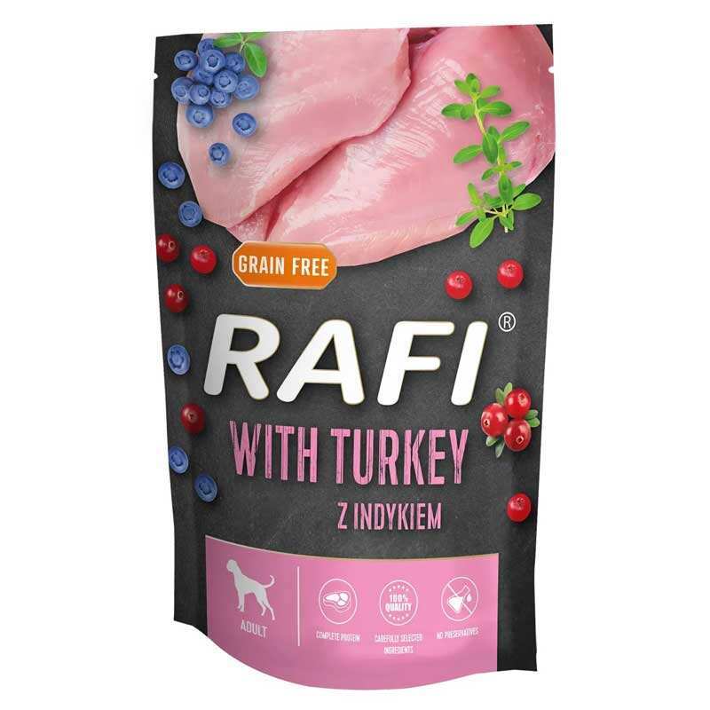 Rafi Корм з м'ясо та м'ясні субпродукти індичка для дорослих собак