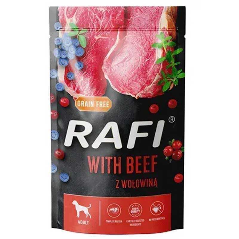 Rafi Корм з м'ясо та м'ясні субпродукти яловичина для дорослих собак