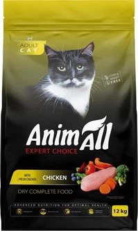 AnimAll Корм з куркою для котів
