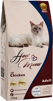 How Meow Adult Cat - Сухий повнораціонний корм з куркою для дорослих котів