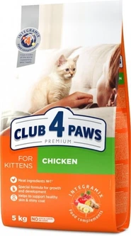Club 4 Paws Корм з куркою для кошенят