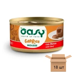Oasy Паштет з м'ясо та м'ясні субпродукти телятина для дорослих котів