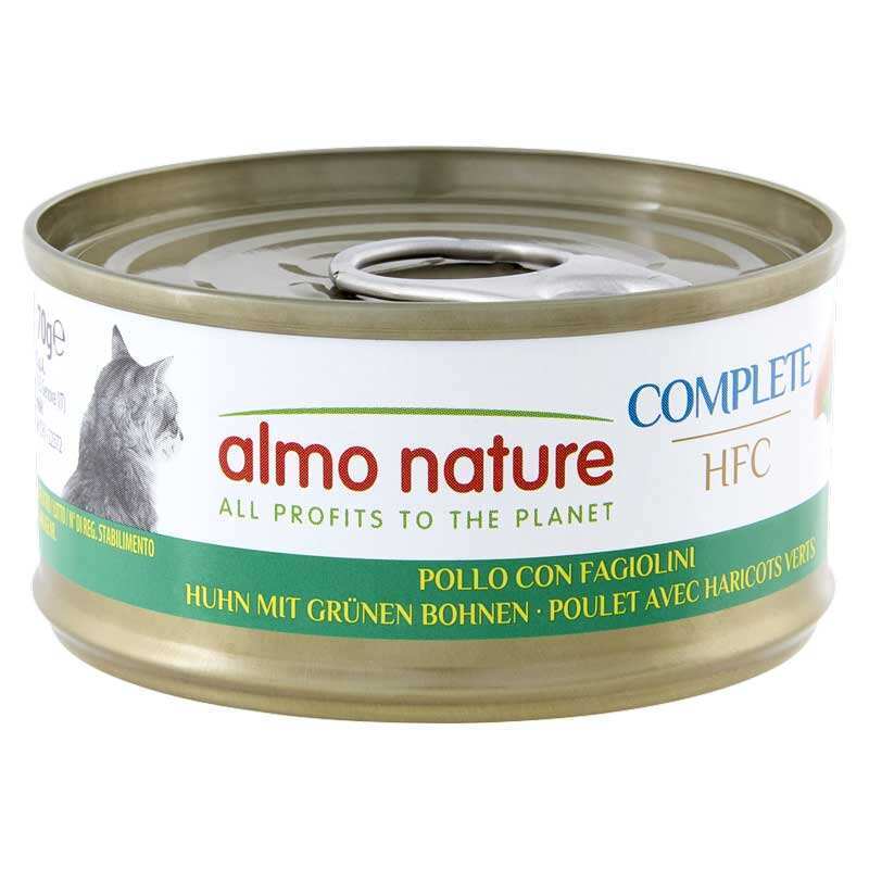 Almo Nature Корм з курка рослинного походження (овочі, бобові та фрукти) для дорослих котів