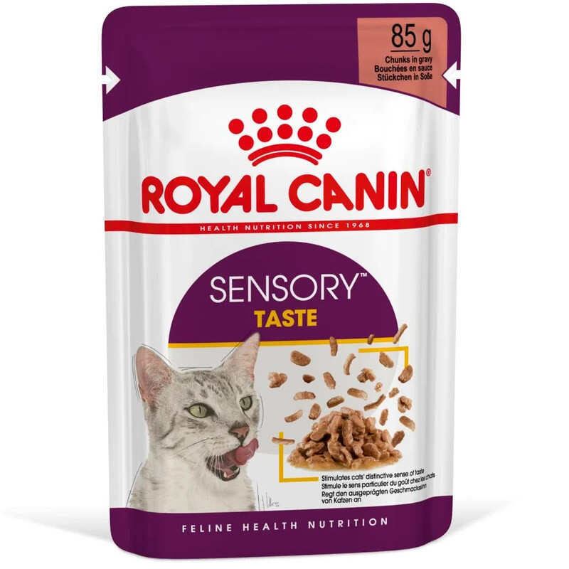 Royal Canin Вологий корм (шматочки в соусі) з м'ясо та м'ясні субпродукти для дорослих котів