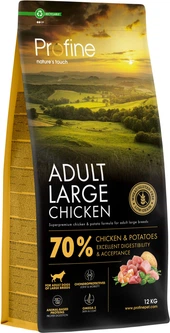 Корм сухий Profine Large Chicken and Potatoes для дорослих собак великих порід, з куркою та картоплею, 12 кг (8595602570034)