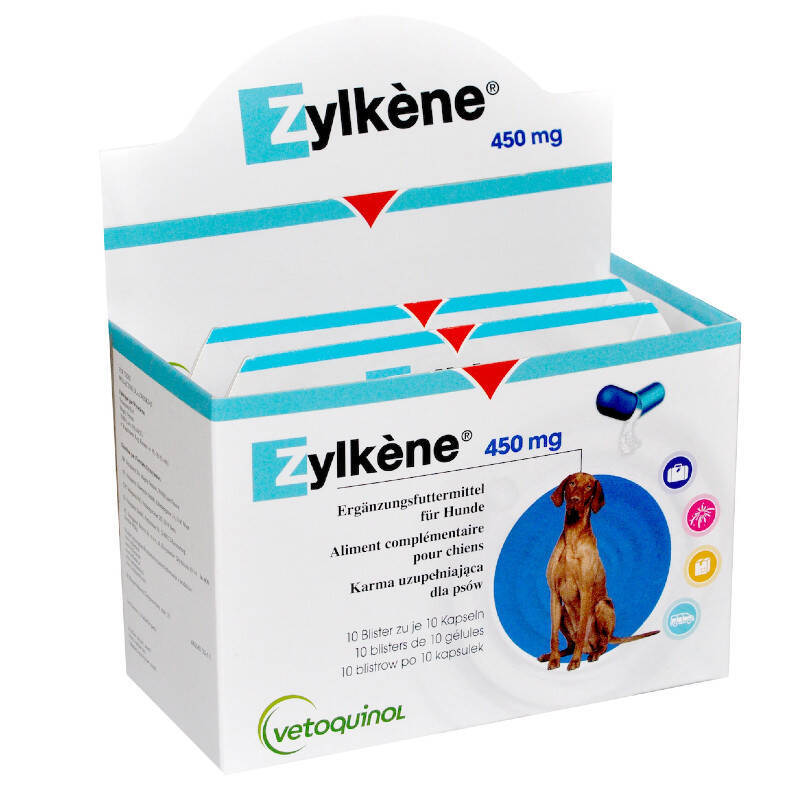Zylkene (Зілкене) by Vetoquinol - Антистресовий препарат для собак та котів