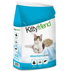 Kittyfriend (Кіттіфренд) Antibacterial Cat Litter – Мінеральний наповнювач, що поглинає рідину для котячого туалету