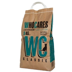 WhoCares (Ху Кеарс) WC Classic - Наповнювач поглинаючий в котячий туалет, без запаху