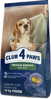 Club 4 Paws Корм для дорослих собак середніх порід