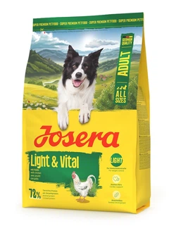Сухий дієтичний корм Josera Light & Vital для собак з надмірною вагою 5*900г