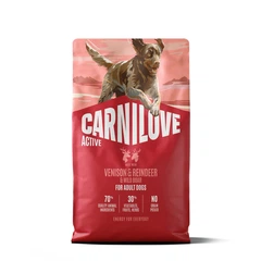 Корм сухий Carnilove Active Venison & Reindeer & Wild Boar Active Adults для активних собак оленина і дикий кабан 4 кг