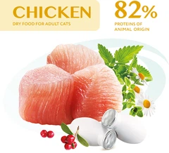 Optimeal Корм з куркою для дорослих котів
