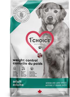 Сухий дієтичний корм для собак середніх і великих порід 1st Choice Adult Weight Control Medium and Large 10 кг