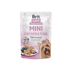 Brit Care Вологий корм (шматочки в соусі) для дорослих собак мініатюрних порід