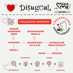 Disugual Корм для кошенят мініатюрних порід