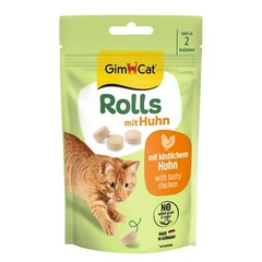 GimCat Ласощі Rolls куркою для котів