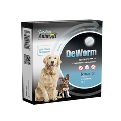 AnimAll Препарат VetLine DeWorm ДеВорм для собак
