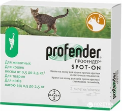 Bayer Препарат Elanco Profender Профендер