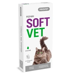 ProVET Фітокомплекс SoftVet для покращення функції сечовивідної системи для котів 20 мл