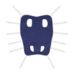 Collar Післяопераційна попона №2 (32-60 см, довжина 48 см) синя