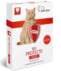 Репелентний нашийник Over Zoo Bio Protecto Collar For Cats від бліх для кошек, 35 см