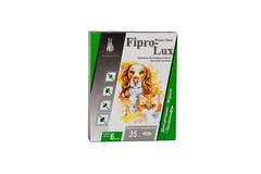 Нашийник Modes Fipro-Lux Модес Фіпро-Люкс для котів, дрібних порід собак, цуценят і кошенят від 10-ти тижнів 35 см