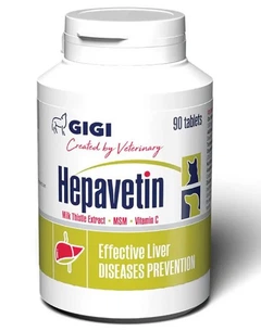Препарат гепатопротектор для тварин GIGI Hepavetin N90 (tab)
