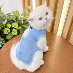 Одяг для котів після операції Holley Blue L