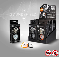 Max & Molly Urban Pets Soundshield - 24/7 Ultrasonic Technology Against Ticks & Fleas - Black - Ультразвуковий захист від кліщів і бліх - чорний