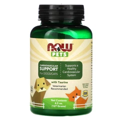 Now (Now Foods) Підтримка серцево-судинної системи для собак та котів Now Foods (Pets Cardiovascular Support for Dog & Cats) 127 г
