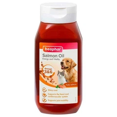 Лососева олія для котів і собак Beaphar Salmon Oil 430 мл (8711231206124)