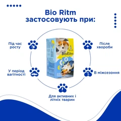 ModeS Добавка Біоритм BioRitm полівітамінний великих порід