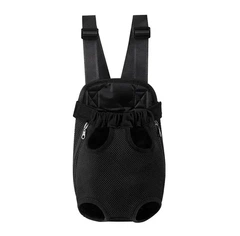 Рюкзак-кенгуру для тварин Lesko DT854 Black S
