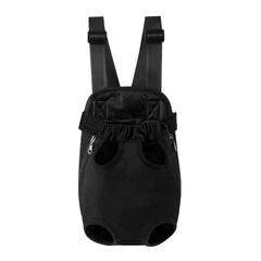 Рюкзак-кенгуру для тварин Lesko DT854 Black S