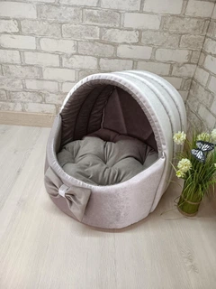 Animals joy Будинок лежанка для котів та собак Animals_joy Корзина М 46*42 см(102)