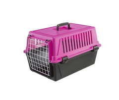 Переноска для собак та котів Ferplast Atlas 10 FLUO рожево-чорна до 5 кг 48x32.5x29 см 73007199IO